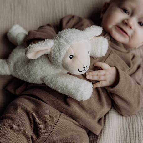 Peluche bruit blanc rosie Blanc 6 - vertbaudet enfant 