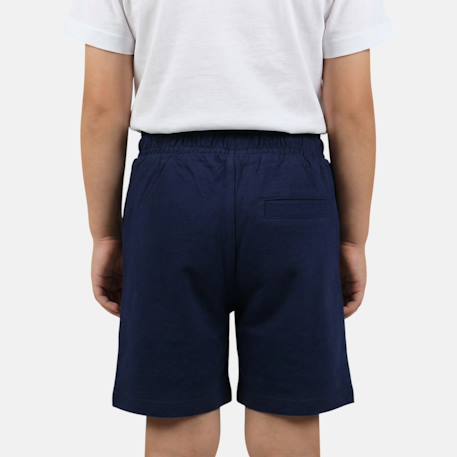Bermuda enfant garçon avec logo et cordon Beige+Gris+Kaki+Marine 15 - vertbaudet enfant 