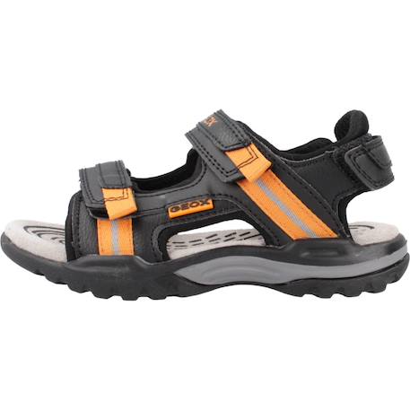Sandale garçon synthétique borealis Noir 2 - vertbaudet enfant 