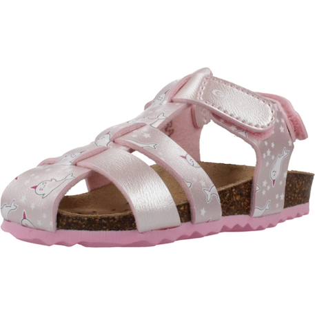 Sandales fille modèle b sandal chalki girl Rose 4 - vertbaudet enfant 