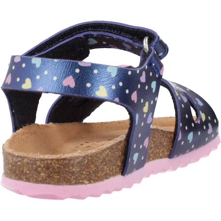 Sandales fille modèle b sandal chalki girl Bleu c0694+Bleu cf48t 3 - vertbaudet enfant 