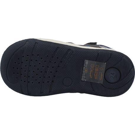 Bottes garçon modèle b new flick boy Bleu c9ak4+Noir c0048 6 - vertbaudet enfant 