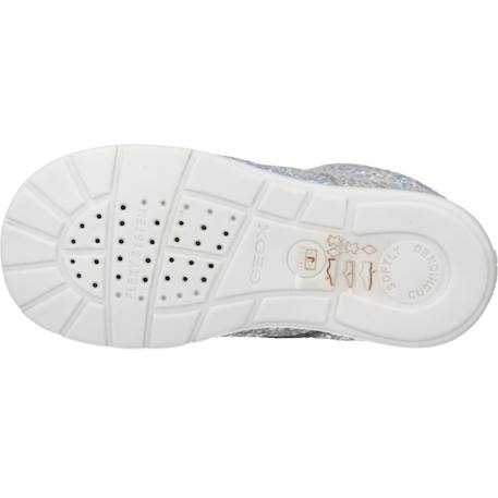 Baskets bébé fille en cuir kaytan Argent c0776 6 - vertbaudet enfant 