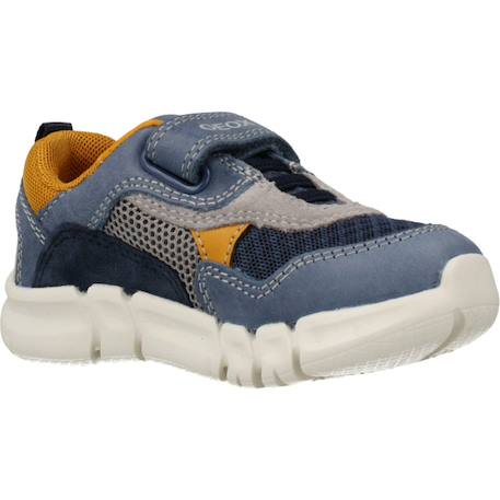 Basket garçon cuir bébé flexyper Bleu c0661+Bleu c4mf4 11 - vertbaudet enfant 