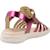 Sandales fille modèle j s. Soleima g.b - metal.lea Bronze c7018+Rose c8002 9 - vertbaudet enfant 