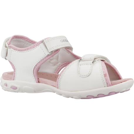 Sandales fille modèle j sandal whinberry g Blanc c0406 5 - vertbaudet enfant 