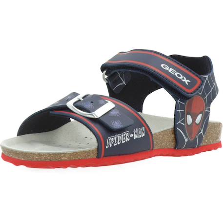 Sandale garçon synthétique ghita Bleu 4 - vertbaudet enfant 