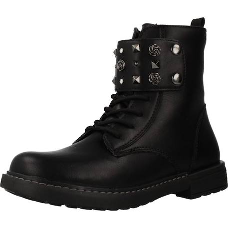 Botte fille synthétique eclair Noir 4 - vertbaudet enfant 