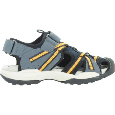 Sandales garçon modèle j borealis b. B Bleu c0659+Bleu c4189+Bleu c4327+Brun clair c0445 1 - vertbaudet enfant 