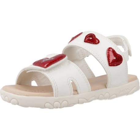 Sandales fille modèle j sandal haiti girl Blanc 4 - vertbaudet enfant 