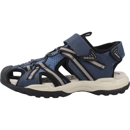 Sandales garçon modèle j borealis b. B Bleu c4189+Bleu c4327+Brun clair c0445 2 - vertbaudet enfant 