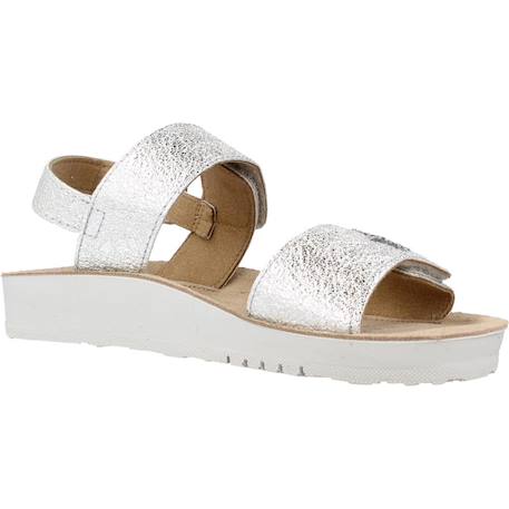 Sandales fille modèle j sandal costarei gi Argent c1007 5 - vertbaudet enfant 