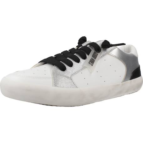 Basket fille synthétique gisli Blanc 4 - vertbaudet enfant 