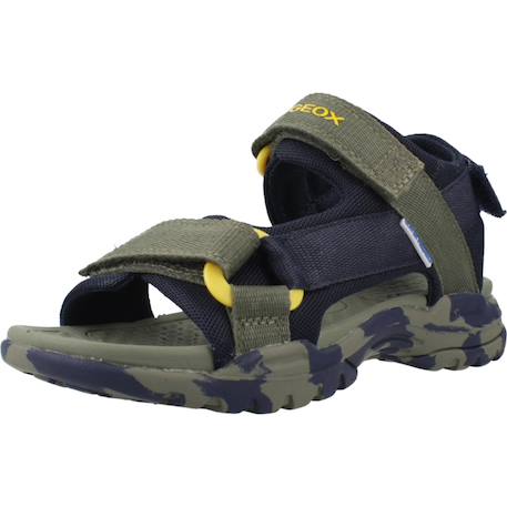 Sandales garçon modèle j borealis b Noir c0054+Vert c0450+Vert cf4a3 16 - vertbaudet enfant 