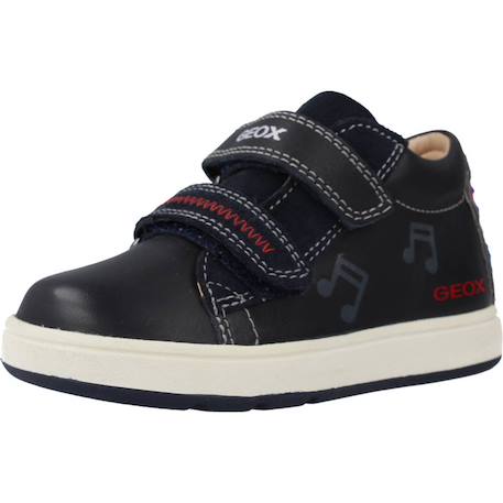Basket garçon modèle 139938 Bleu c4075+Noir c0054 4 - vertbaudet enfant 