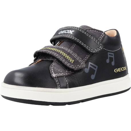 Basket garçon modèle 139938 Bleu c4075+Noir c0054 10 - vertbaudet enfant 