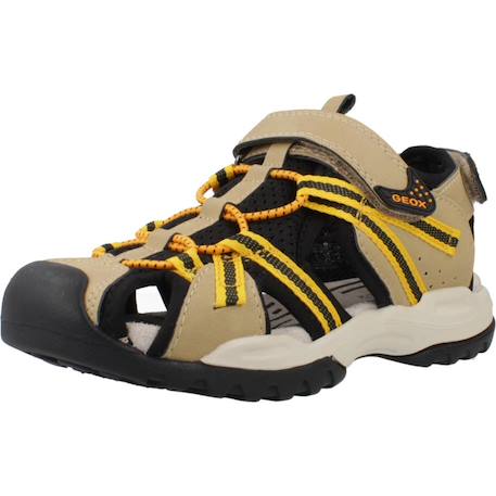 Sandales garçon modèle j borealis b. B Bleu c4189+Bleu c4327+Brun clair c0445 16 - vertbaudet enfant 