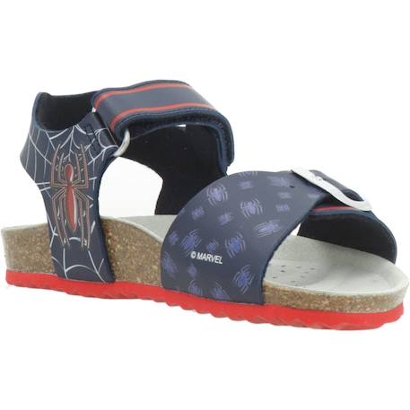 Sandale garçon synthétique ghita Bleu 5 - vertbaudet enfant 