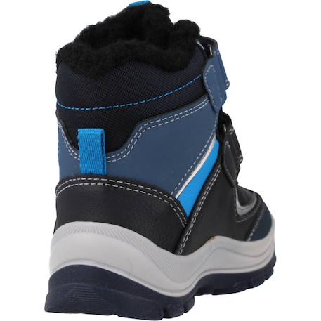 Botte garçon synthétique bébé flanfil Bleu+Noir 3 - vertbaudet enfant 