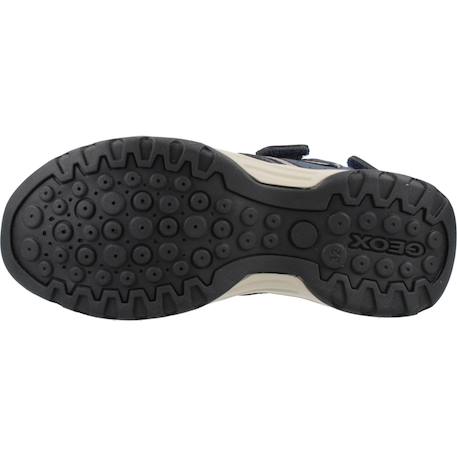 Sandales garçon modèle j borealis b. B Bleu c4189+Bleu c4327+Brun clair c0445 6 - vertbaudet enfant 