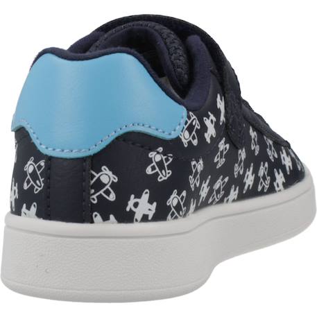 Basket garçon modèle b eclyper a Blanc c0085+Bleu cf44d 9 - vertbaudet enfant 