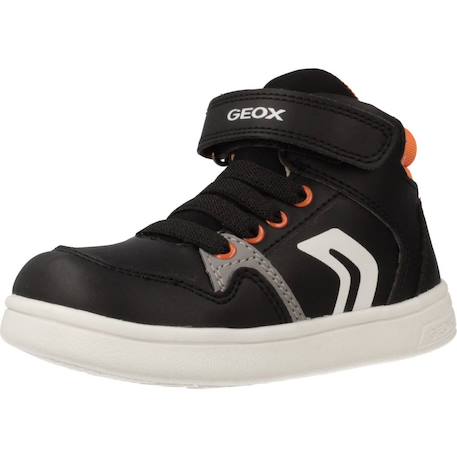 Baskets bébé garçon en cuir djrock Noir 4 - vertbaudet enfant 