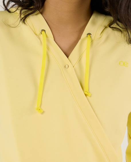 Sweat hoodie de grossesse et d'allaitement coconut Abricot+Lila+Vanille 18 - vertbaudet enfant 