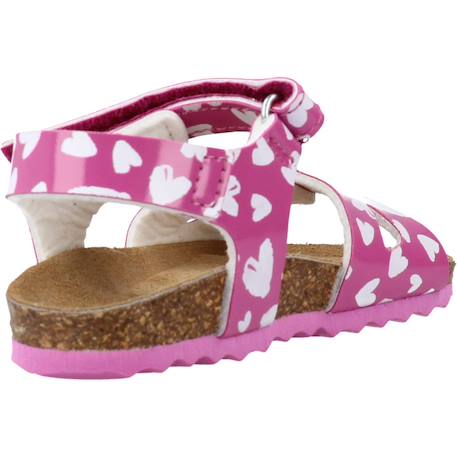 Sandales fille modèle b sandal chalki girl Rouge 3 - vertbaudet enfant 