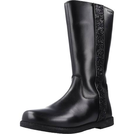 Botte fille cuir shawntel Noir 4 - vertbaudet enfant 