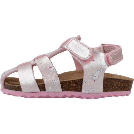Sandales fille modèle b sandal chalki girl Rose 2 - vertbaudet enfant 