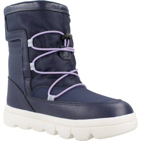 Botte fille synthétique willaboom Bleu+Bordeaux 5 - vertbaudet enfant 