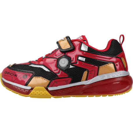 Basket garçon synthétique bayonyc Rouge 2 - vertbaudet enfant 