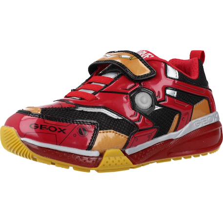 Basket garçon synthétique bayonyc Rouge 4 - vertbaudet enfant 
