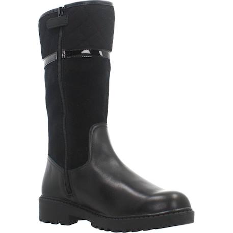 Botte fille cuir casey Noir 5 - vertbaudet enfant 