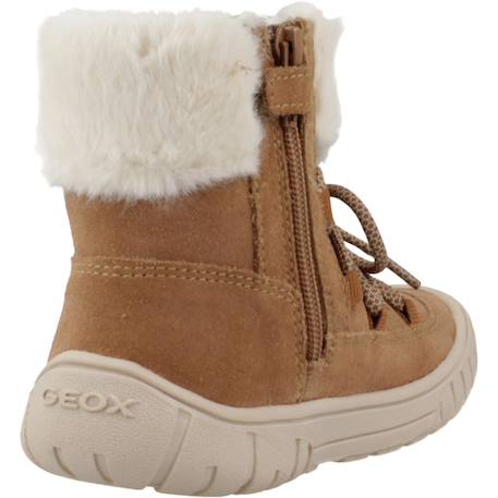 Bottines fille zippées b omar Brun clair 3 - vertbaudet enfant 