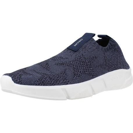 Basket fille modèle j aril girl Argent c1007+Bleu c4343 10 - vertbaudet enfant 