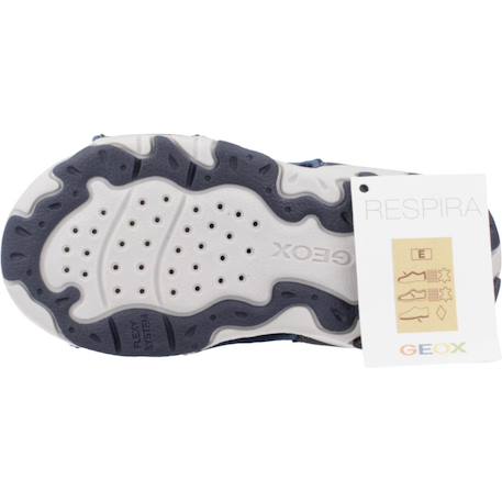 Sandales garçon en textile respirantes et légères Bleu c0735+Bleu c4002 12 - vertbaudet enfant 