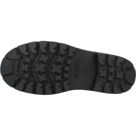 Bottes enfant garçon en cuir shaylax Noir c4002+Vert 6 - vertbaudet enfant 
