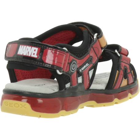 Sandales garçon modèle j sandal android boy Rouge 3 - vertbaudet enfant 
