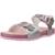 Sandales à brides Argent rose+Gris+Rose c0514 10 - vertbaudet enfant 