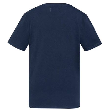 T-shirt garçon ustour Blanc+Marine+Noir+Orange 4 - vertbaudet enfant 