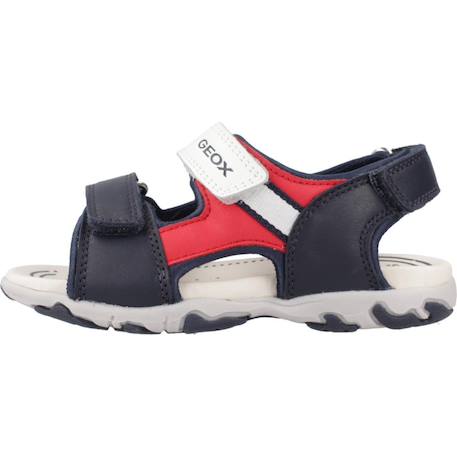 Sandales garçon en textile respirantes et légères Bleu c0735+Bleu c4002 2 - vertbaudet enfant 