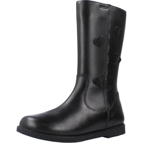 Botte fille cuir bébé shawntel Noir 4 - vertbaudet enfant 