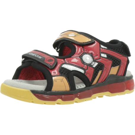 Sandales garçon modèle j sandal android boy Rouge 4 - vertbaudet enfant 