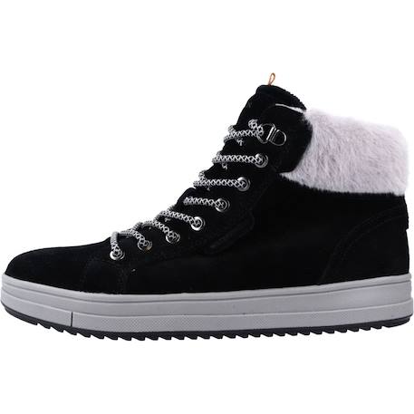 Botte fille cuir rebecca Noir 2 - vertbaudet enfant 