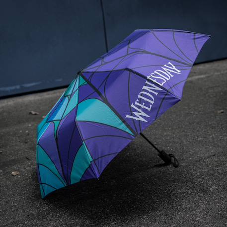 Parapluie vitrail de mercredi - mercredi Violet 3 - vertbaudet enfant 