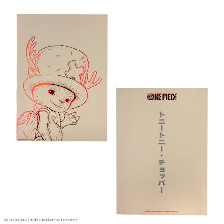 Carnet croquis de chopper - one piece Beige 3 - vertbaudet enfant 