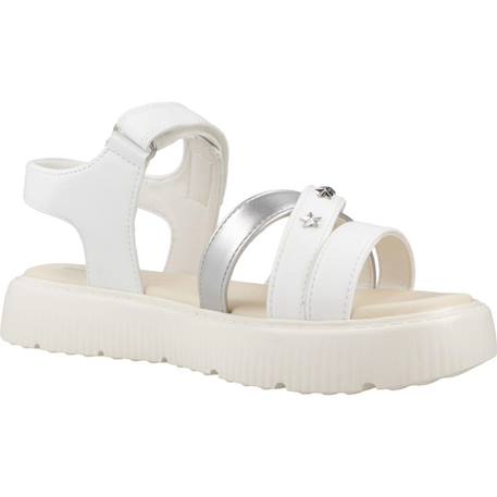 Sandales fille modèle j sandal kodette gir Blanc c0007 5 - vertbaudet enfant 
