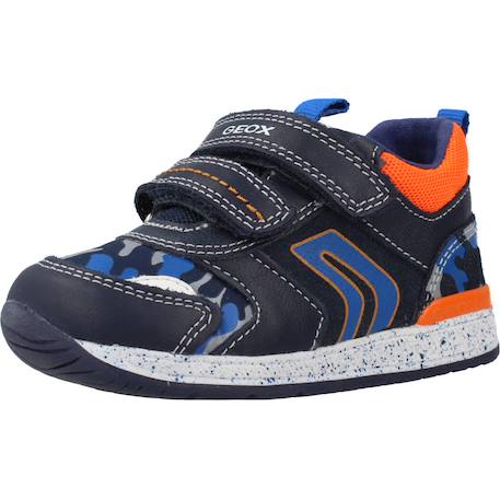 Derby garçon cuir bébé rishon Bleu 4 - vertbaudet enfant 