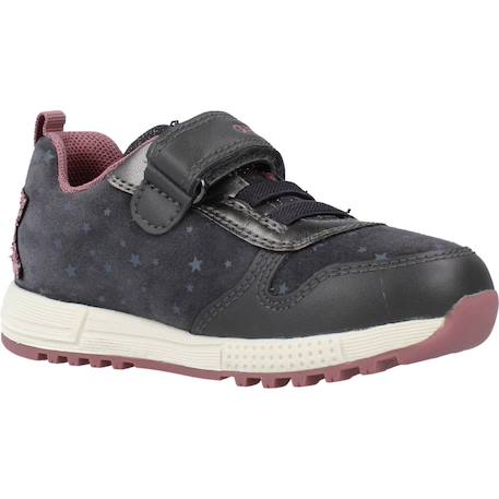 Basket fille cuir bébé alben Gris 5 - vertbaudet enfant 